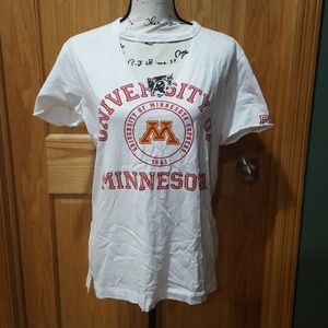 Victoria secret pink u of m minnesota tee small